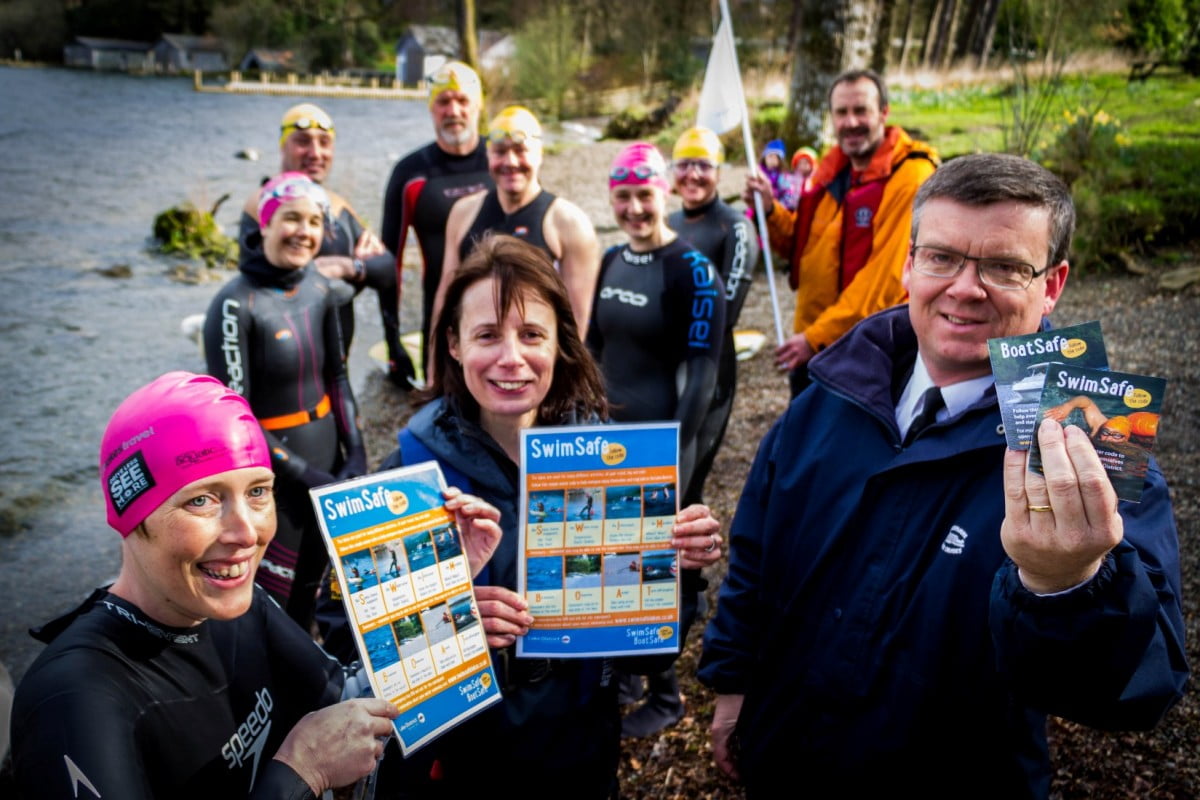 Swim Safe Code Launched in Windermere Swim the Lakes